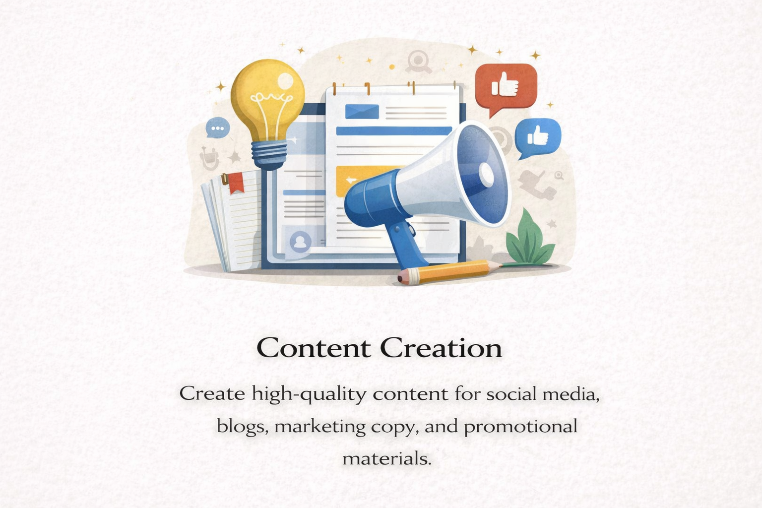 creative idea sharing for content creators