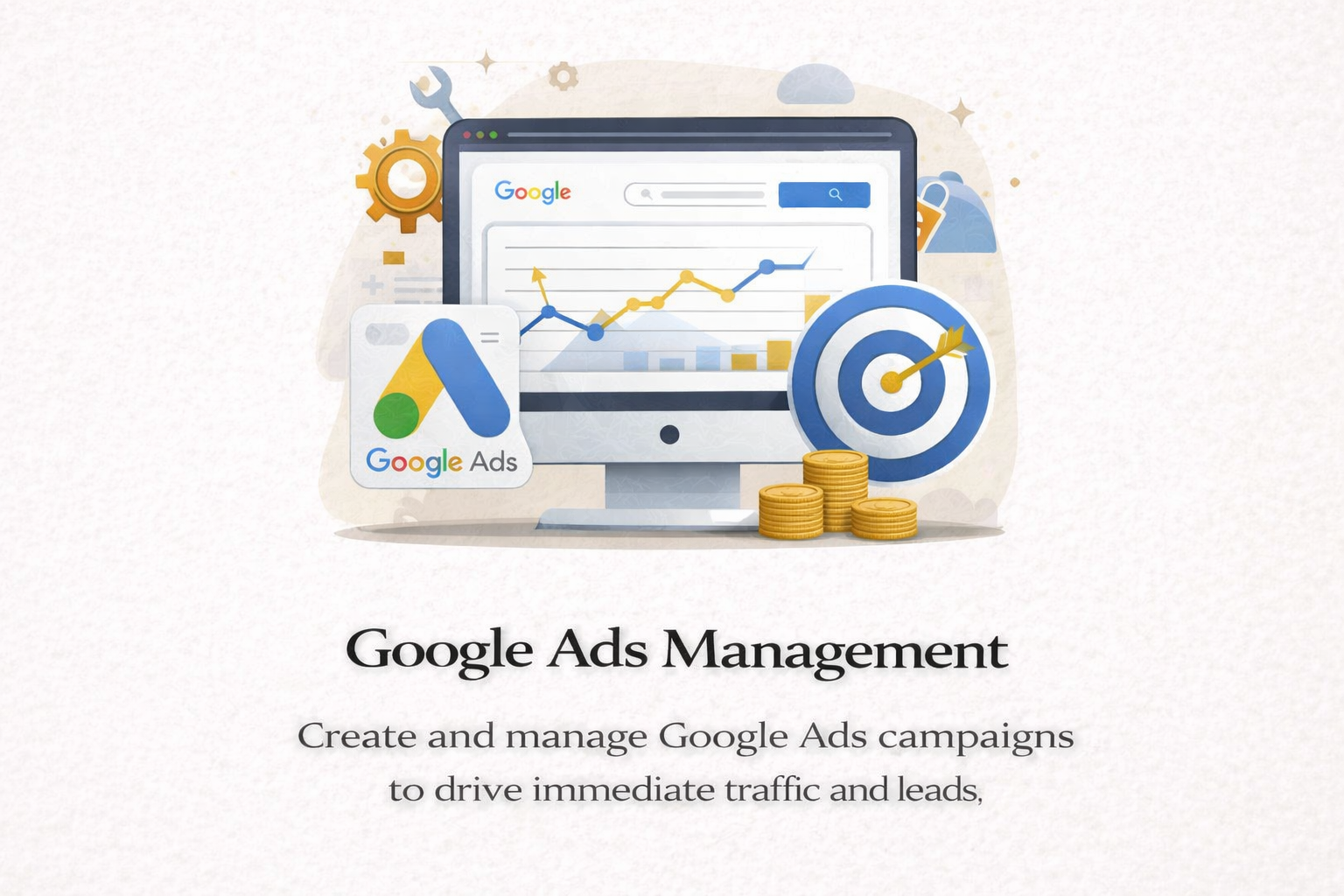 google ads campaign management illustrated