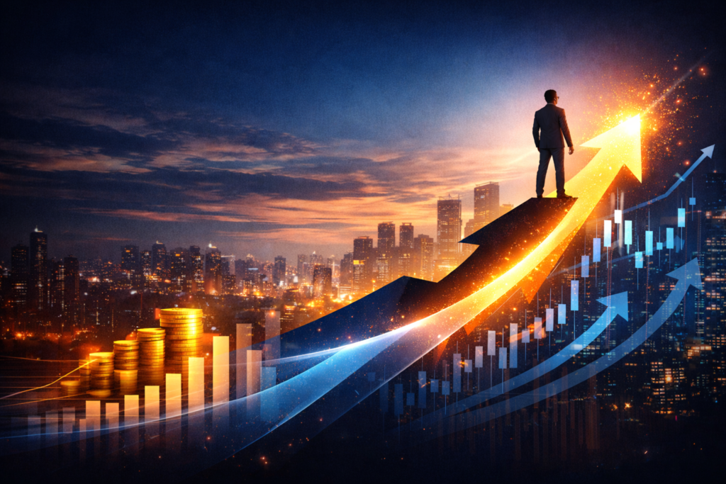 reaching new heights in business